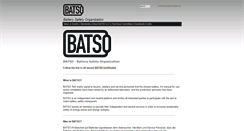 Desktop Screenshot of batso.org