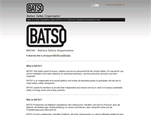 Tablet Screenshot of batso.org
